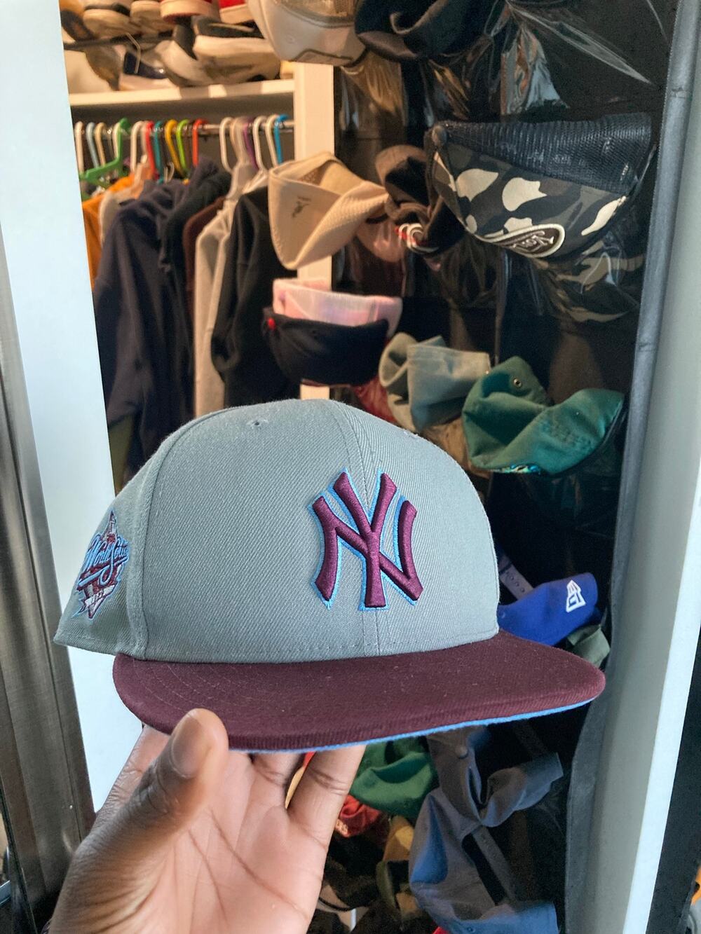 New York Yankees new era fitted hat 7 3/8